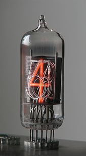 A Nixie tube